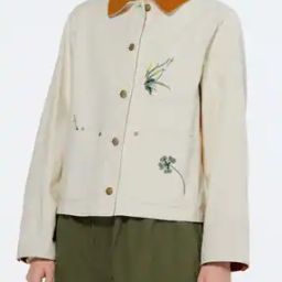 Women Embroidered Cotton Workwear Jacket-picture-45