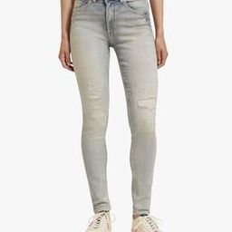 Heavy-Wash Skinny Fit Distressed Jeans-image-60