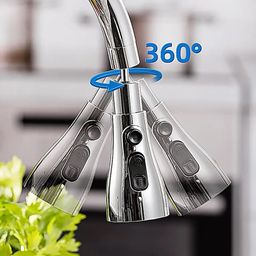 Scenty Tap Extender for Kitchen Sink, Flexible Faucet with Tap Extension for Convenient Use Upgrade Your Kitchen Sink with Flexible Tap for Easy Access image 3