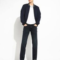Men Lightly Washed Slim Fit Jeans-image-68