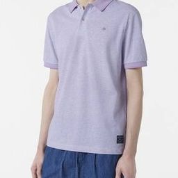 Heathered Regular Fit Cotton Polo T-Shirt-image-64
