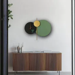 handicrafts town Modern Minimalism Metal Wall Clock-picture-31