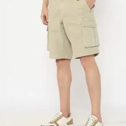 Men Manuel Regular Fit Cargo Shorts-picture-45