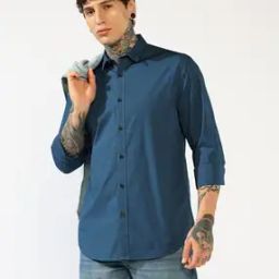 Classic Long Sleeve Poplin Shirt-image-45