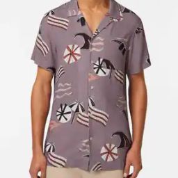 All-Over Print Regular Fit Shirt with Patch Pocket-image-31