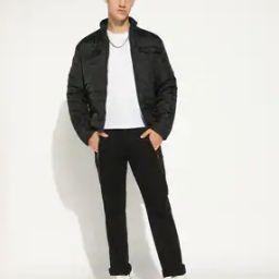Men Slim Fit Flat-Front Cargo Pants-image-28