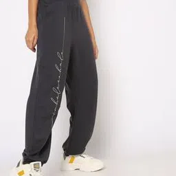 ea7 emporio armani 7 Senses Typographic Print Lounge Pants with Contrast Logo-picture-8
