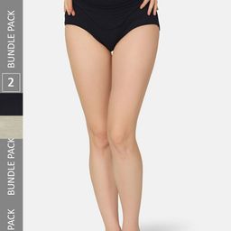 MAMMA PRESTO Pack Of 2 High-Rise Anti Bacterial Cotton Maternity Briefs-image-42