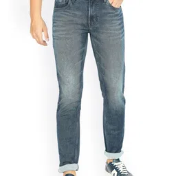 Lawman pg3 Men Slim Fit Heavy Fade Clean Look Cotton Jeans-image-91
