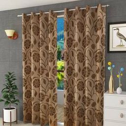 presto Gold Polyester Window Curtain-picture-24