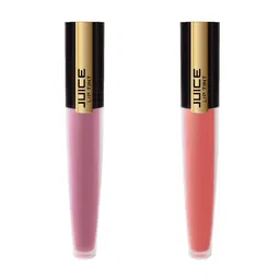 JUICE Set of 2 Matte Lip Tint - Frozen Nude M-90 & Plumburn M-95-5