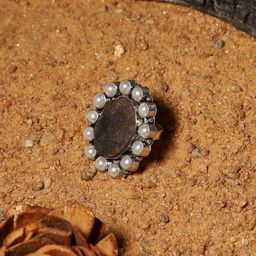 VENI Silver-Plated Stone-Studded Finger Ring-image-28