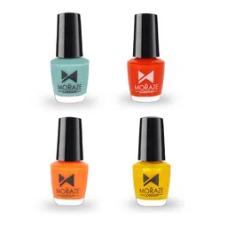 Moraze Pack of 4 Glossy Nail Polish-20 ML (5 ML Each)-24