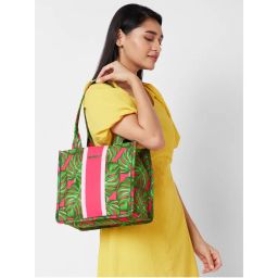 Caprese Tulip Tote Large Green (L)-picture-47