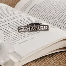 VENI Oxidized Silver-Plated Nakhrewali-Charm Finger Ring-3