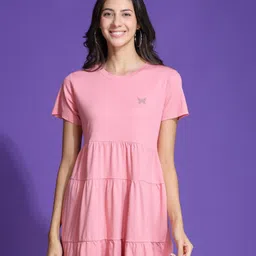 TITTLI Round Neck Short Sleeves Top-image-66