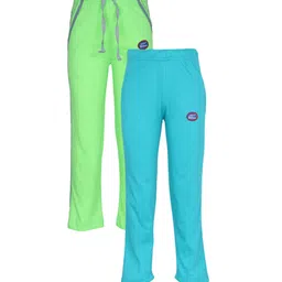 VIMAL JONNEY Kids Pack of 2 Solid Regular Fit Trackpant-image-61