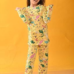Anthrilo Girls Graphic Printed Night suit-picture-20