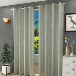 presto Green Poly Cotton Door Curtain-picture-25