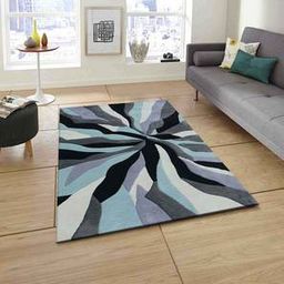 presto Grey Abstract Hand Tufted Wool 56 X 140 Cm-picture-13