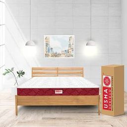 usha shriram Tru Spring 5 Zone HR Foam Quee Size Bonnell Spring Mattress-picture-9