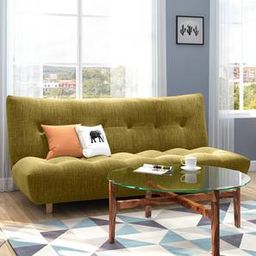 urban ladder Palermo 3 Seater Click Clack Sofa cum Bed In Olive Green Colour-picture-23
