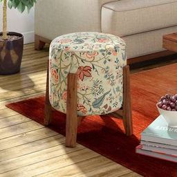 urban ladder Nicole Ottoman in Calico Print-picture-6