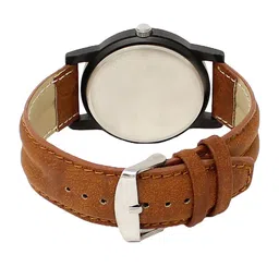 LOREM Men Dial & Wrap Around Straps Analogue Watch LR01-A image 4