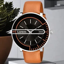 LOREM Men Dial & Bracelet Style Straps Analogue Watch LR71-A-39