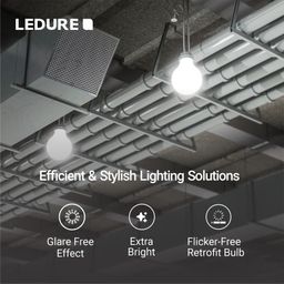 LEDURE Glomaxx bulb 50W | B22 50-Watt LED Bulb | High Wattage led bulb (Pack of 1) image 4