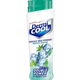 DermiCOOL Menthol Regular Prickly Heat Powder with Neem & Tulsi - 400 g-image-31