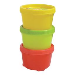 Aristo Swift Plastic Storage Container 300ml - Set Of 3 -Color May Vary image 1