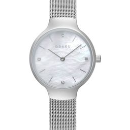Obaku Women White Analogue Watch V241LXCWMC-image-7