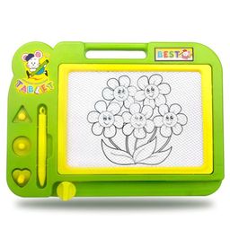 VGRASSP Magnetic Slate is Very Useful and Easy to Use, Helps Children in Learning How to Write, Read and Draw on This Non-Toxic Board - Color as per Stock image 1