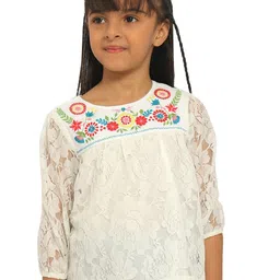 Nauti Nati Lace-Up Self Design regular Top-image-82