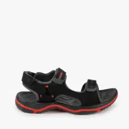 SD-054 Textured Sandals with Velcro Fastening-image-98