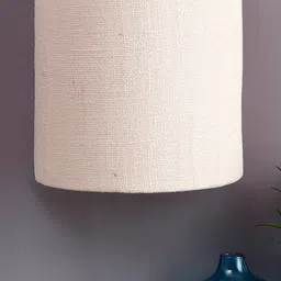 Devansh White Jute Wall Mounted Lamp-picture-26