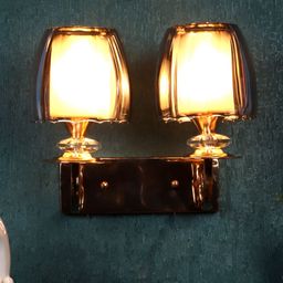 ELIANTE Gold Toned Contemporary Cylinder Shaped Iron Wall Lamp-image-30