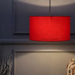 BTR CRAFTS Red Spherical Ceiling Lamp-image-57
