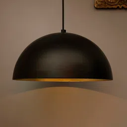Homesake Black Solid Handcrafted Hanging Light-image-58
