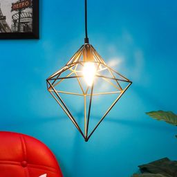 Aapno Rajasthan Gold-Toned Contemporary USP Pendant Lamp-image-62