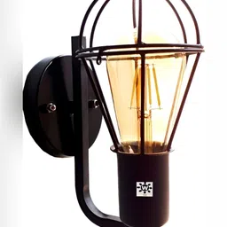 Areezo Black Metal Wall Lamp-image-75
