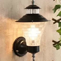 Areezo Black Metal Wall Lamp-image-91