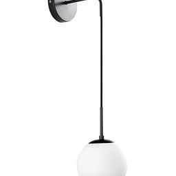 Areezo Black Metal Contemporary Spherical Wall Lamp-image-68