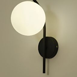 Areezo Black Contemporary Metal Wall Lamp-image-53