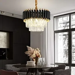 SHRI MAHAL ANTIQUES Gold-Toned Traditional Ceiling Lamp-image-83