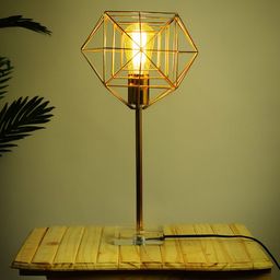 Archies Gold-Toned Solid Contemporary Table Lamp-20