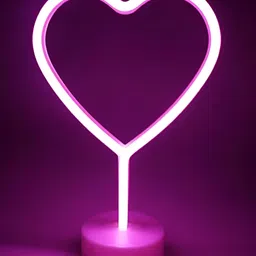 Giftii Purple Metal Abstract Shaped Table Lamp-38