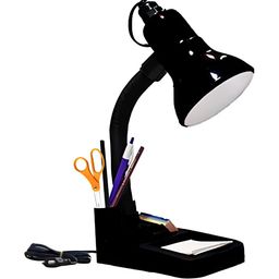 SPARK WORLD Black Metal Quirky Abstract Shaped Table Lamp image 2