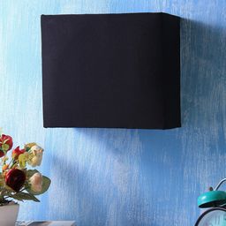 Devansh Black Solid Cotton Wall Light Lamp-53
